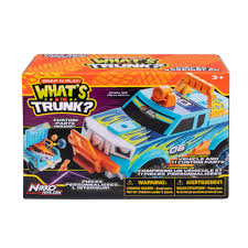 Nikko Toys Carro Armable Celeste What's In The Trunk?.