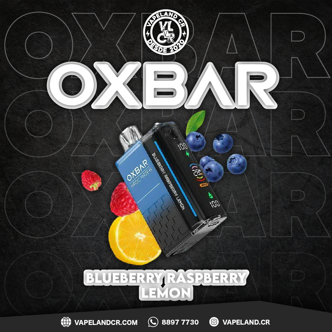 OXBAR Blueberry Raspberry Lemon 30000 puffs.