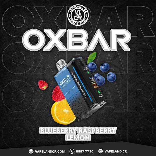 OXBAR Blueberry Raspberry Lemon 30000 puffs.