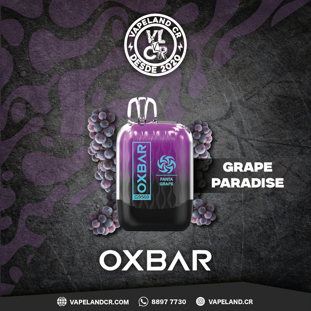 OXBAR G9500 Grape Paradise 9500 puffs.