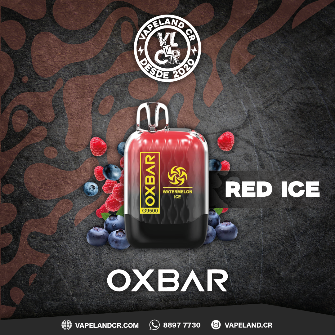 OXBAR G9500 Red Ice 9500 puffs.