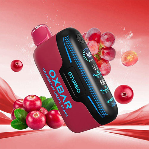OXBAR GTURBO Cranberry Grape 36000 puffs.