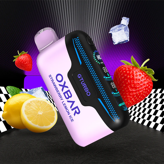 OXBAR GTURBO Strawberry Lemon Ice 36000 puffs.