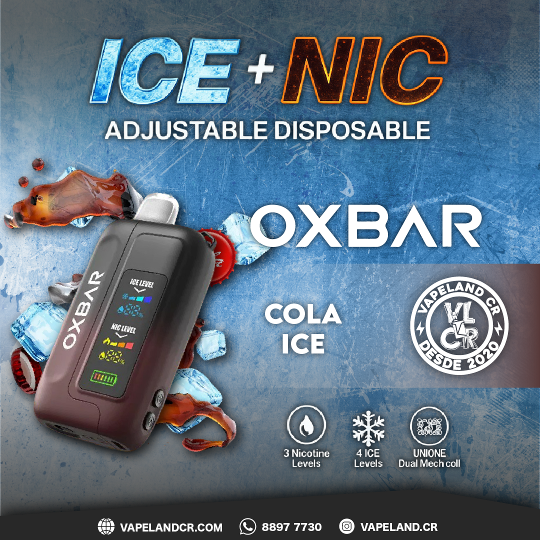 OXBAR Ice Nic Cola Ice 35000 puffs.