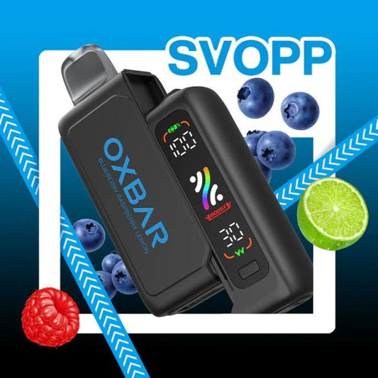 OXBAR SVOPP Blueberry Raspberry Lemon 25000 puffs.