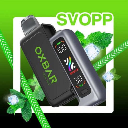 OXBAR SVOPP Cool Mint 25000 puffs.