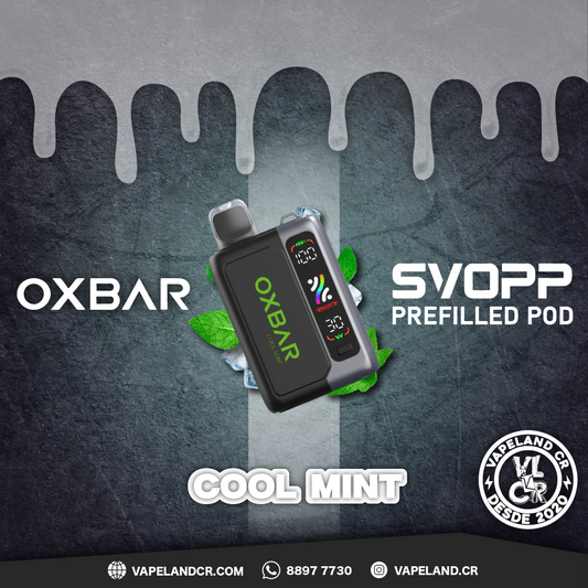 OXBAR SVOPP Cool Mint 25000 puffs.