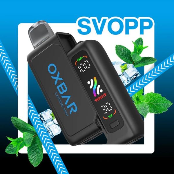 OXBAR SVOPP Extreme Mint 25000 puffs.