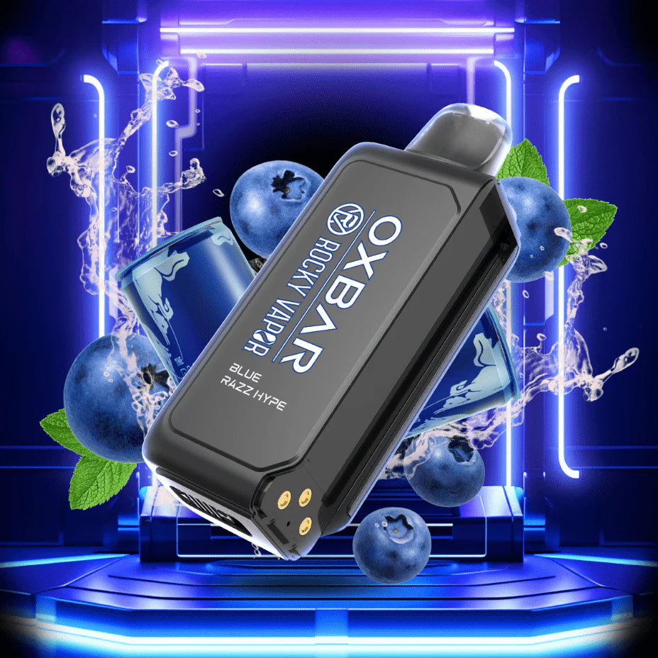 OXBAR SVOPP Peach Blue Razz 25000 puffs.