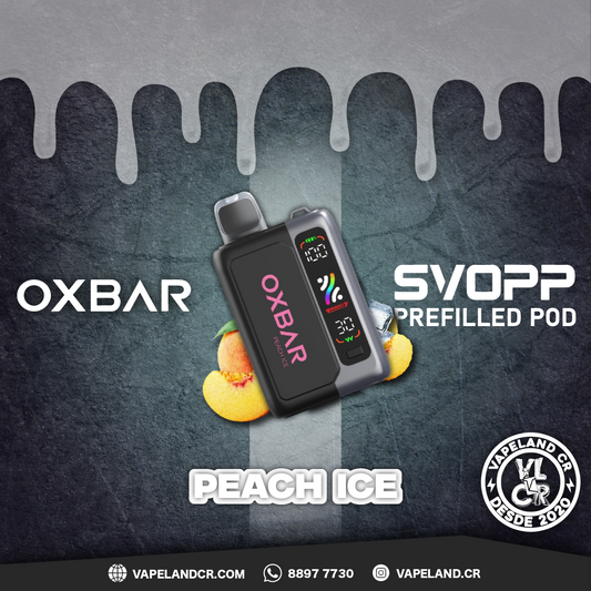 OXBAR SVOPP Peach Ice 25000 puffs.