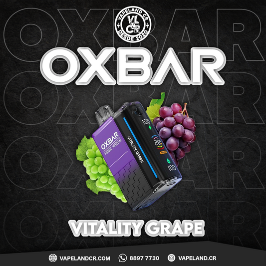 OXBAR Vitality Grape 30000 puffs.
