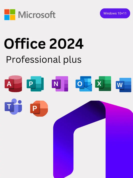 Licencia Microsoft Office Profesional 2024 Plus Permanente