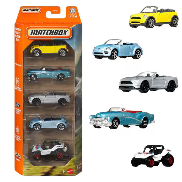 Matchbox Convertible Dreams 5 Pack.