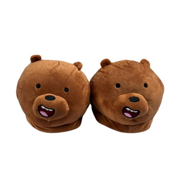 Pantuflas Escandalosos Pardo.