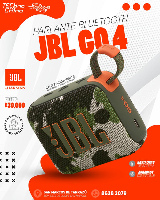 Parlante JBL GO4.