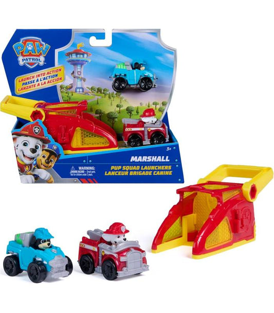 Paw Patrol Lanzamiento de Escuadrón Cachorros Marshall.
