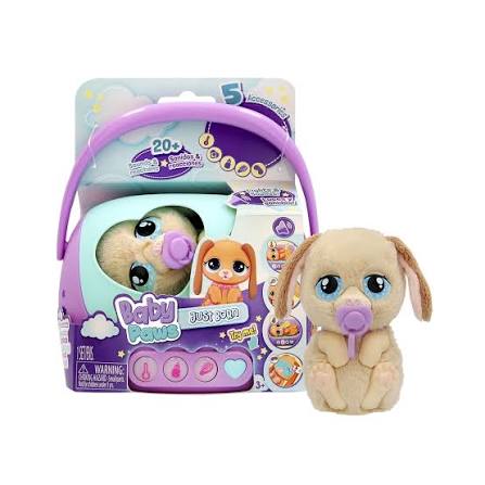 Peluche Baby Paws con Transportadora y Sonido.