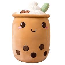 Peluche Bobba Tea Café con Chantilli.