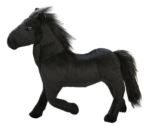 Peluche Caballo Negro.
