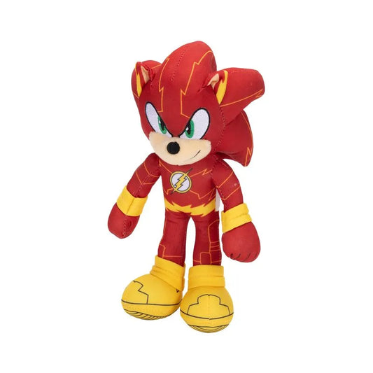 Peluche DC X Sonic The Hedgenog Sonic The Flash Jakks.