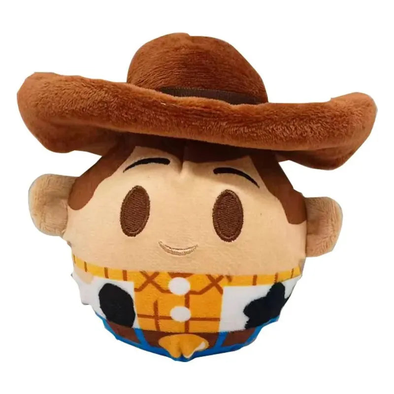 Peluche Disney Pixar Toy Story 5 Cabeza Squishy Woody.