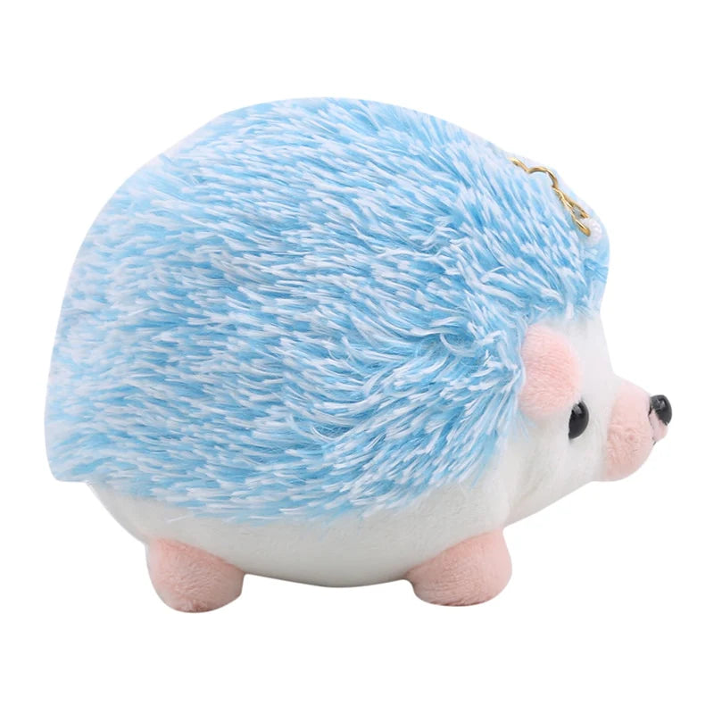Peluche Erizo Celeste.