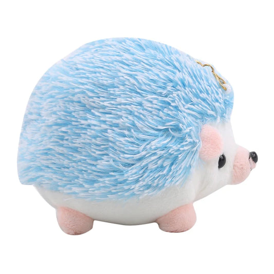 Peluche Erizo Celeste.
