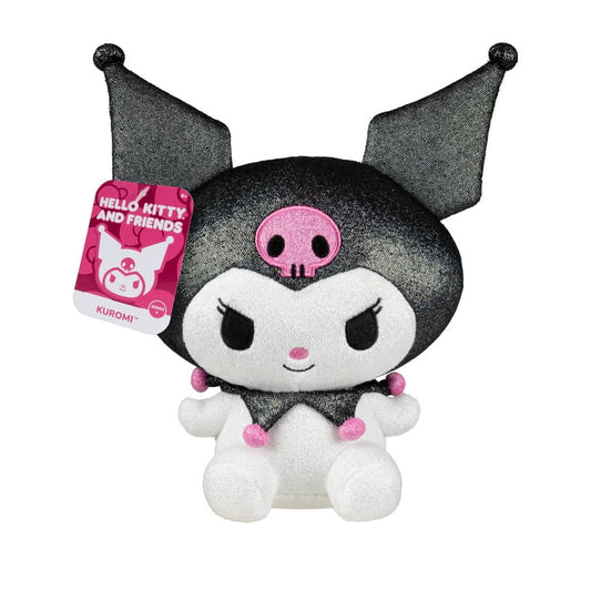 Peluche Hello Kitty y sus Amigos Kuromi Brillante Jazwares.
