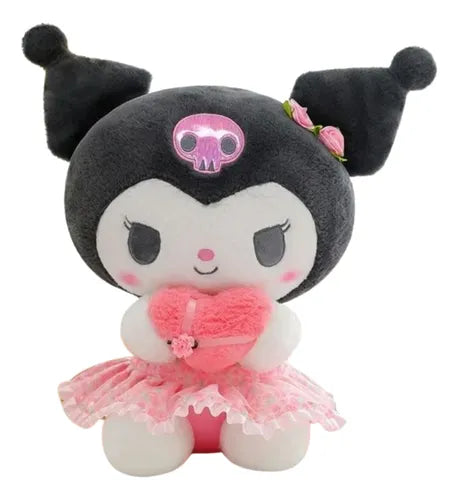 Peluche Kuromi con Corazón.