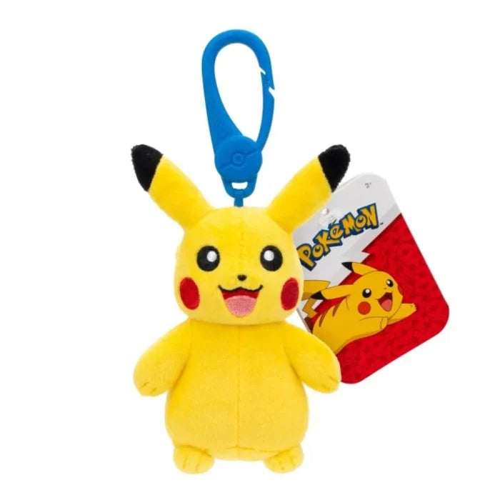 Peluche Llavero Pokémon Pikachu Jazwares.