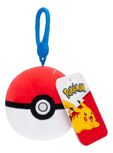Peluche Llavero Pokémon Poké Bola Jazwares.