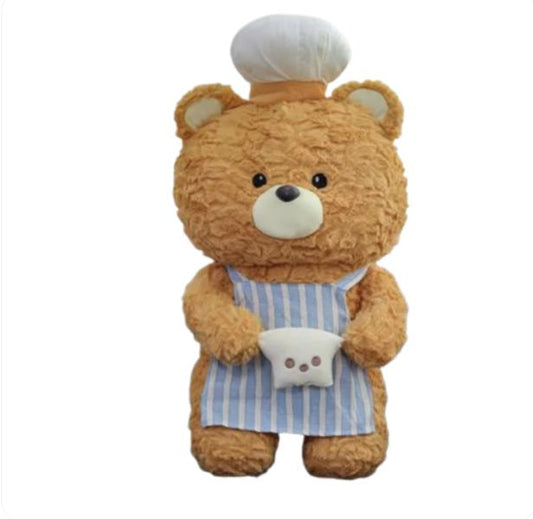 Peluche Oso con Traje de Chef 35 cm.