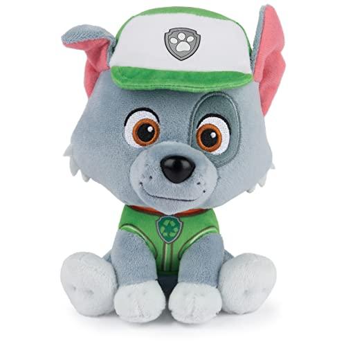 Peluche Paw Patrol Rocky Sentado Spin Master.