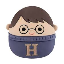 Peluche Squishmallows Harry Potter Navideño Harry Potter 8¨.