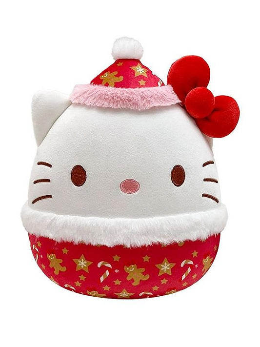 Peluche Squishmallows Hello Kitty y sus Amigos Navideños Hello Kitty.