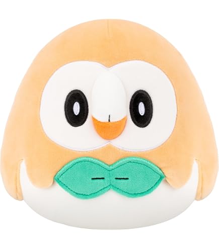 Peluche Squishmallows Rowlet.