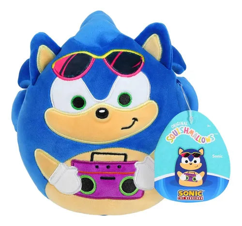 Peluche Squishmallows Sonic The Hedgehog Sonic.