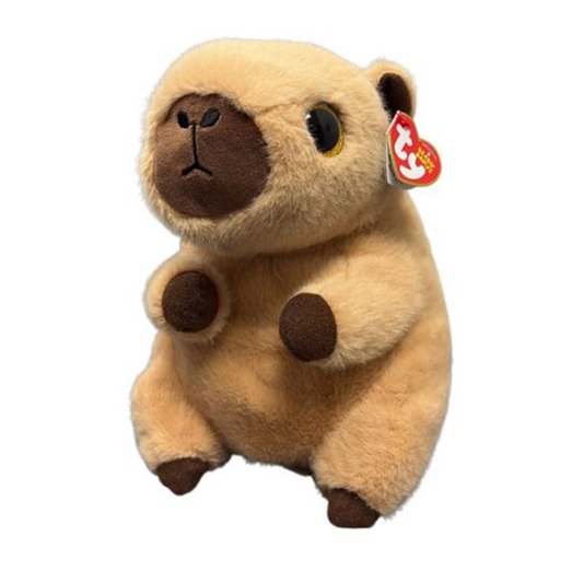 Peluche TY Beanie Babies Capibara Lara Mediano.