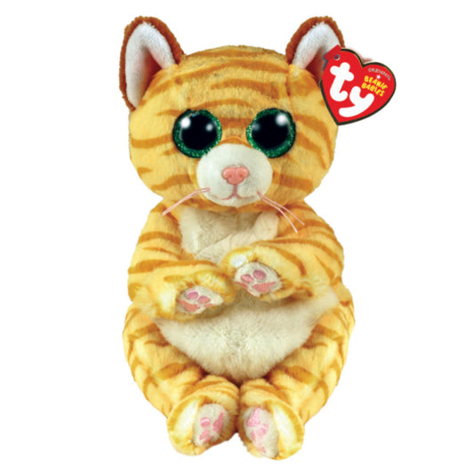 Peluche TY Beanie Bellies Gato Mango Mediano.