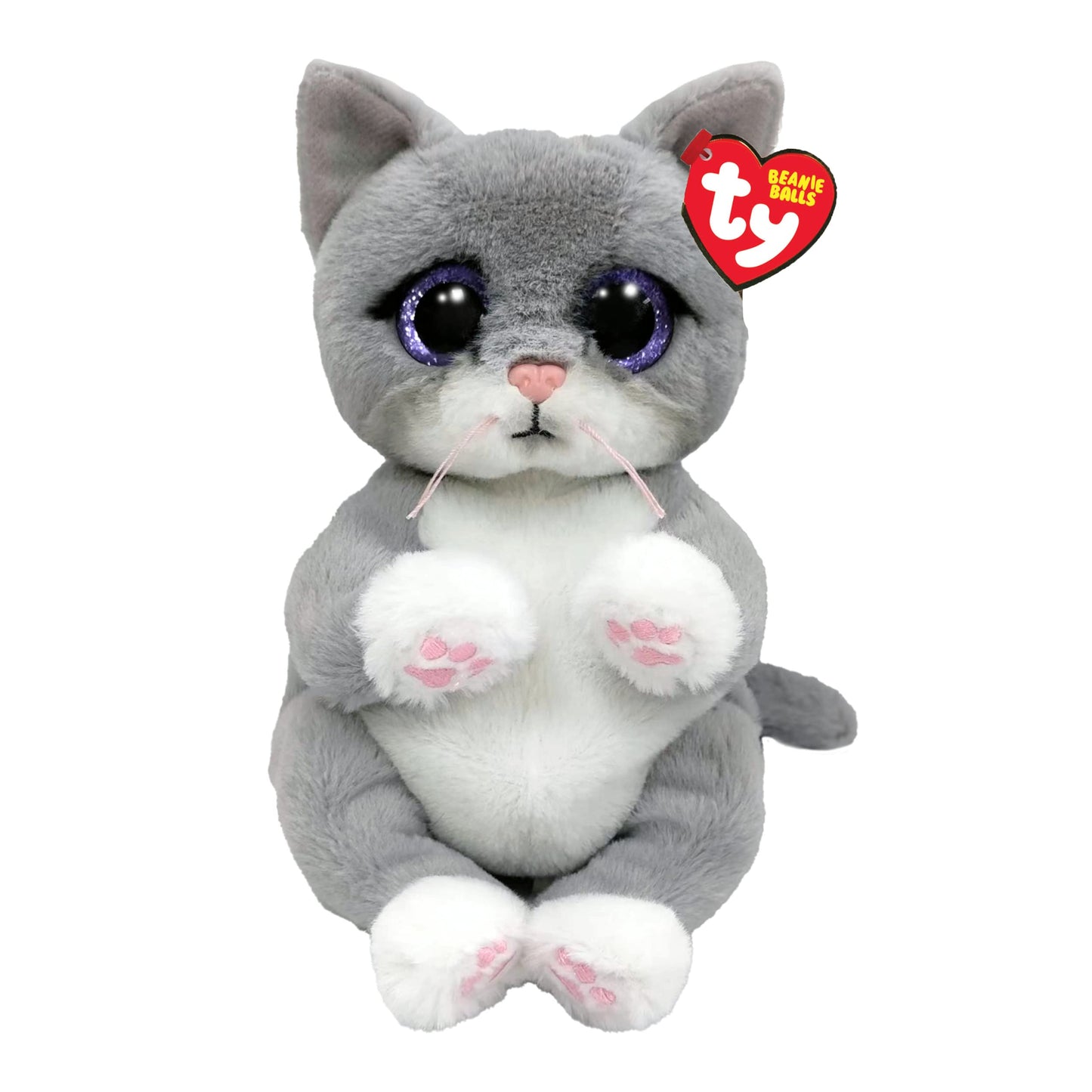 Peluche TY Beanie Bellies Gato Morgan.