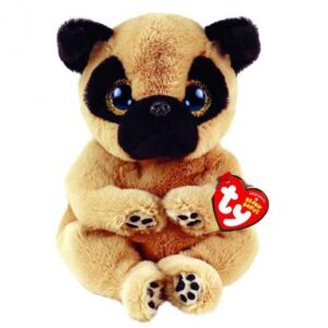 Peluche TY Beanie Bellies Perro Izzy.