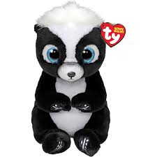 Peluche TY Beanie Bellies Zorrillo Rukus.