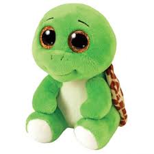 Peluche TY Beanie Boos Tortuga Turbo Mediano.