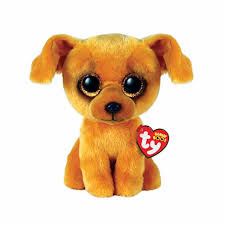 Peluche TY Beanie Original Baby Perro Zuzu.