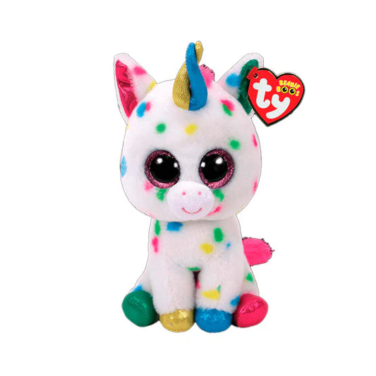 Peluche Ty Beanie Boos Unicornio Harmonie Grande.