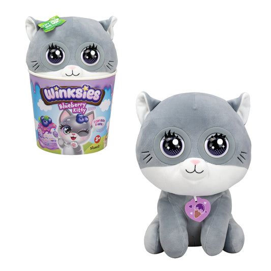 Peluche Winksies Blueberry Kitty.