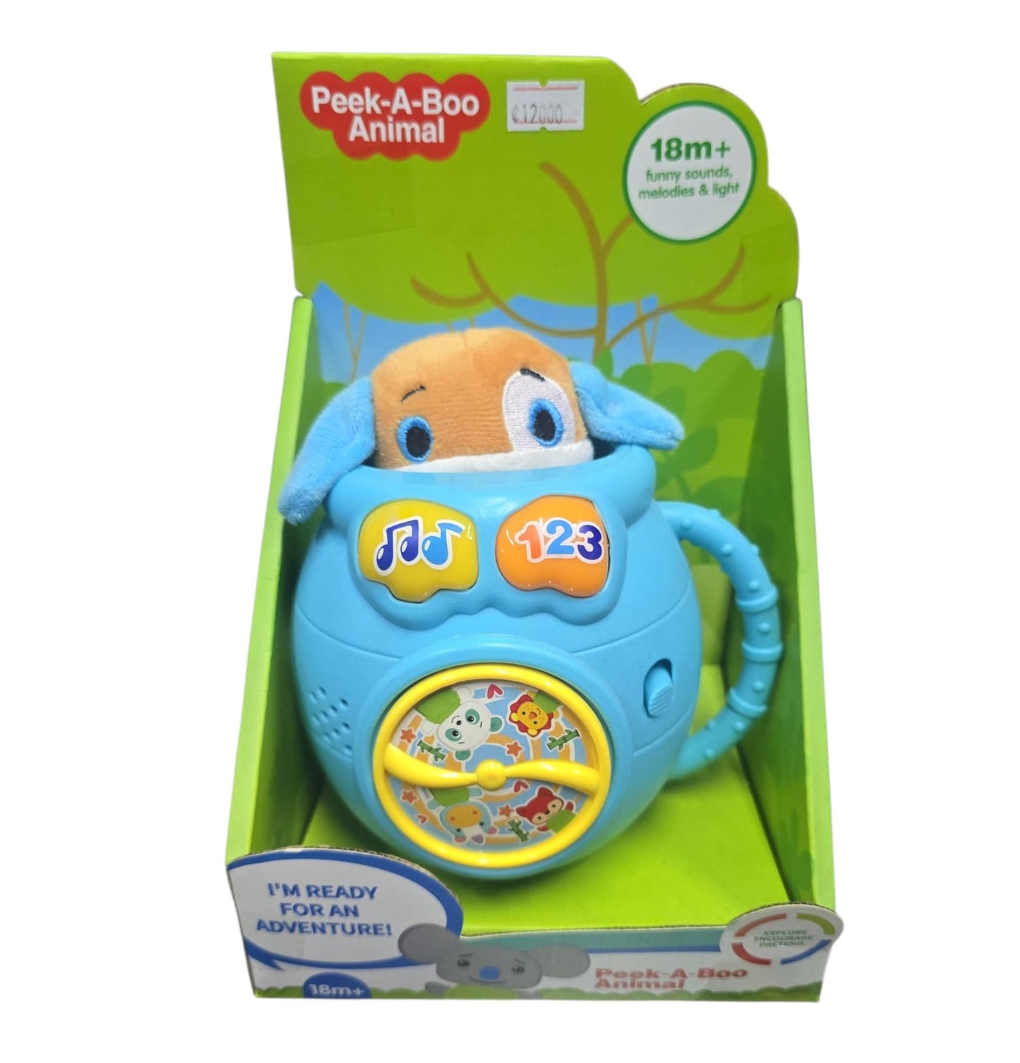 Perrito con Sonidos Peek-A-Boo-Animal.