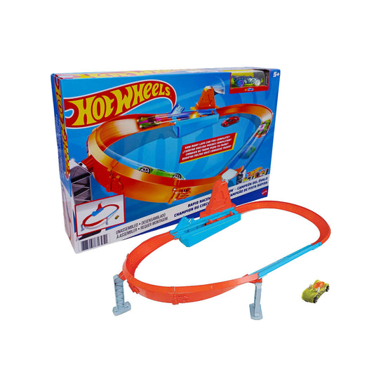 Pista Hot Wheels Campeón del Óvalo.