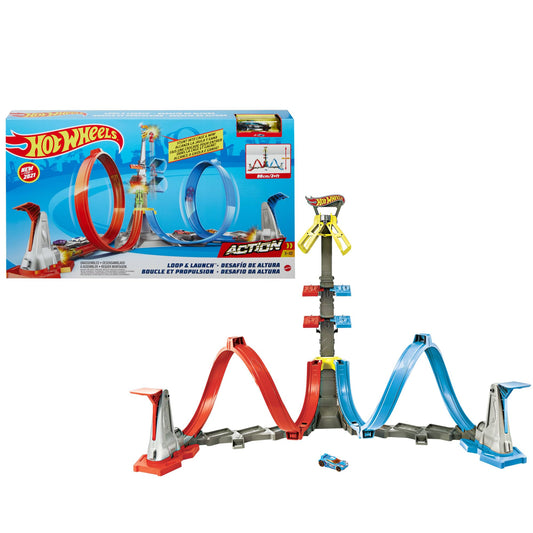 Pista Hot Wheels Desafío de Altura.