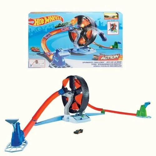 Pista Hot Wheels Desafío de la Ruleta.